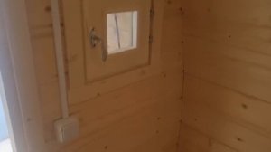 Баня бочка квадро 3,5 метра. Обзор. Иваново от производства.