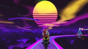 Мультики про гонки мотоциклов Bike Race, уровень 78
