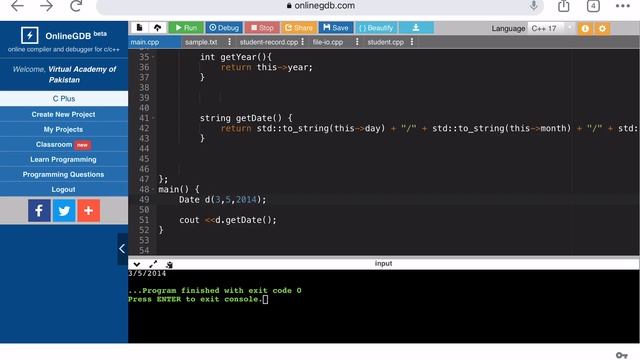 Parameterized and overloaded constructor смотреть онлайн