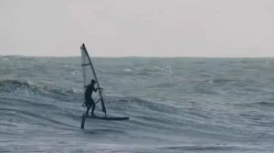 Beautiful WInd Foil session - by ViraFoil & Taaroa