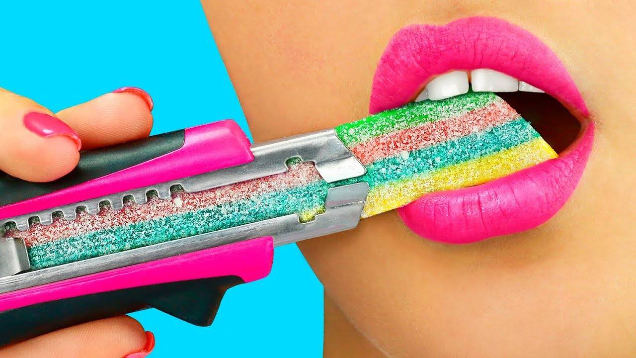 8 пранков и лайфхаков для школы   Как пронести еду в школу