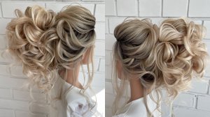 Свадебная Прическа с Накладными Прядями 💍