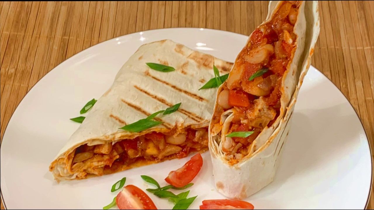 Ароматные буритос с курицей смотреть онлайн