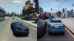 GTA IV 2008 vs 2022 - RTX OFF vs ON Graphics Comparison! GTA IV Remastered Concept [4K 60fps]
