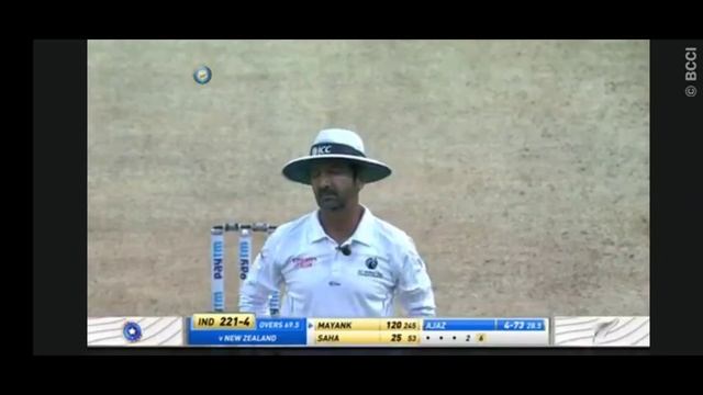 Ajaz patel 10 wickets in a inning World Record create IND Vs NZ 2nd Test Match | Mayank Agarwal