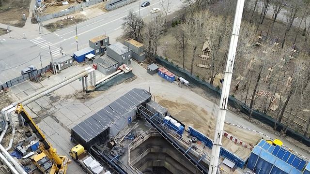 Проходка двухпутного тоннеля на Бульваре Генерала Карбышева Рублёво-Архангельской линии