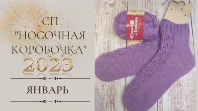 ❄️СП "Носочная коробочка 2023"❄️Носочки Января Участник 26.