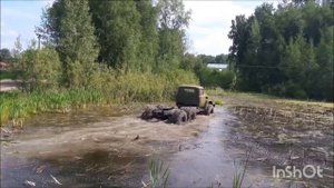 Зил 131 на кразовских колесах