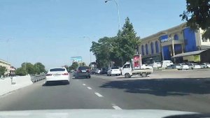 Проезжаем Ахангаран, от поста до шавазсая