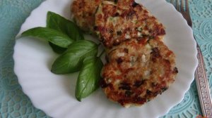 Овсяные котлетки с сыром и луком