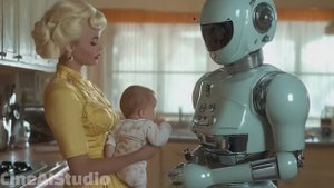 Retro-Futuristic Jazz Relaxing Music in a 1950s Futuristic Dream 3