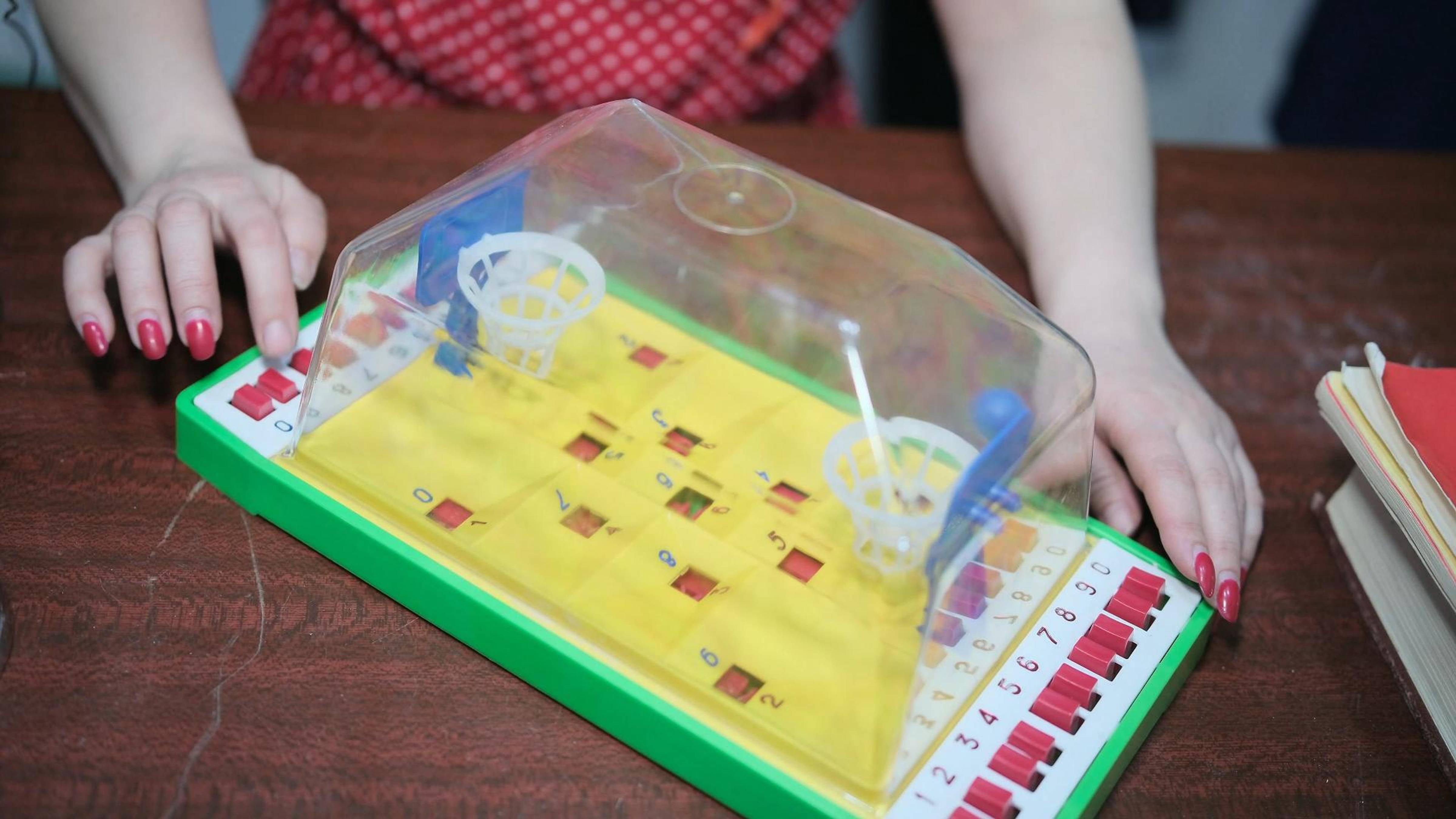 Настольная игра "Баскетбол" Музей СССР "Советского детства"