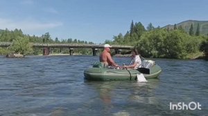 Сплав 1 по реке Белый Июс Хакасия август 2023