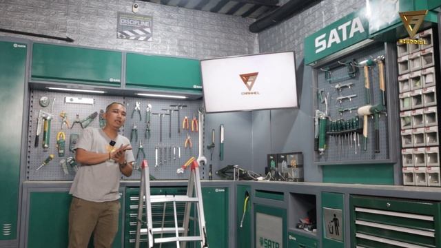 Ini baru keren tangga seringkas ini tapi KUAT | XENON 3 STEP STICK LADDER