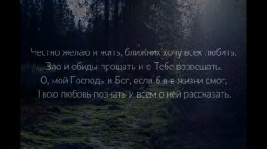 Жизнь посвящаю Тебе