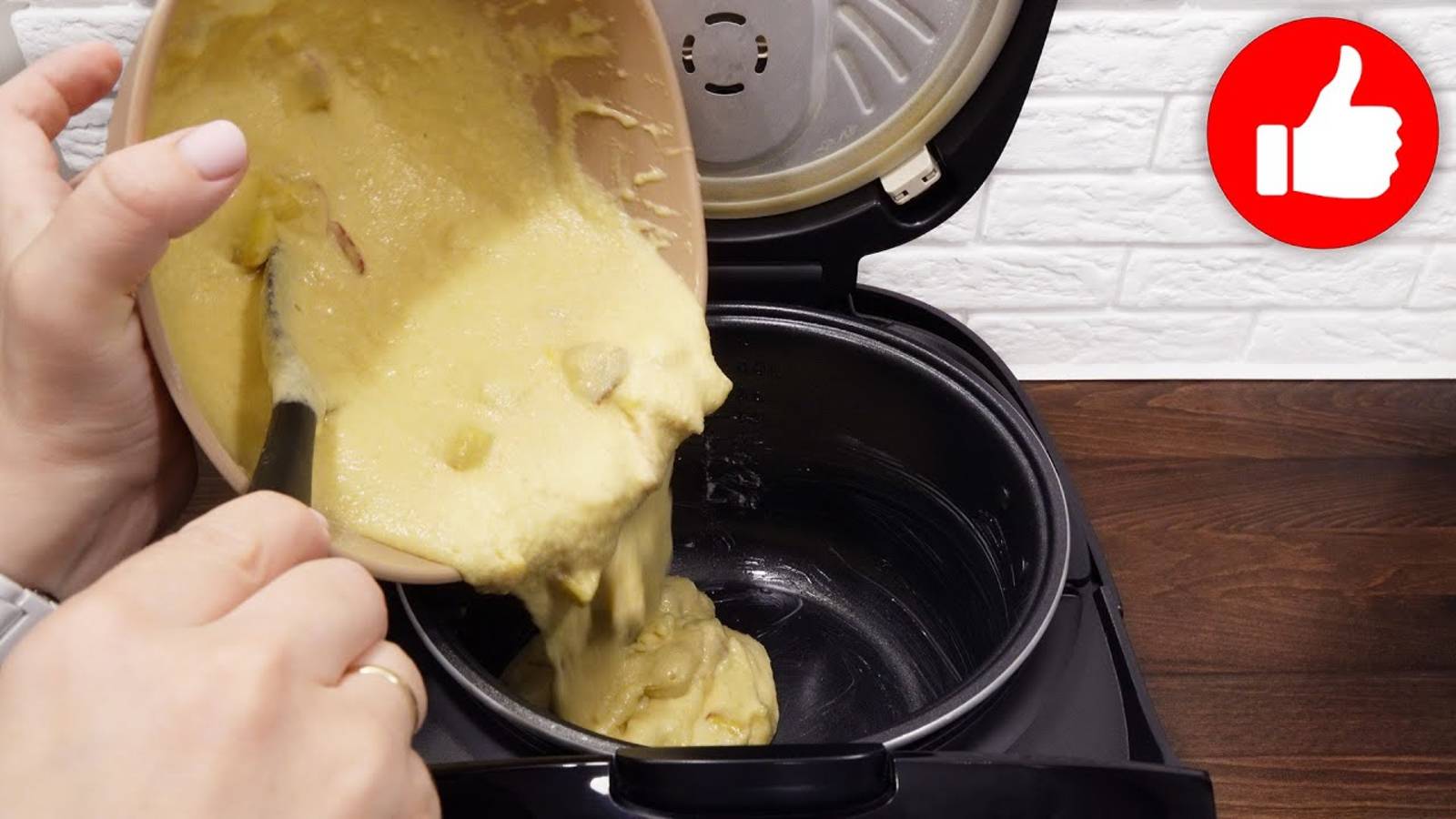 Съедается за раз! Проще, вкуснее рецепта манника не встречала! Манник с нектаринами в мультиварке