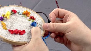 Создаем красоту из остатков ленты. Ручная работа