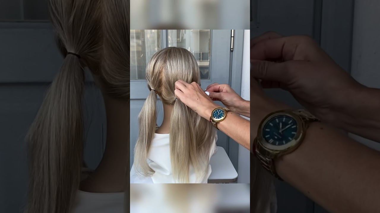 Как Сделать Красивую Прическу | Пошаговый Урок смотреть онлайн