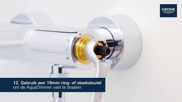 De aquadimmer vervangen van de GROHE Grohtherm 3000 thermostaatkraan смотреть онлайн