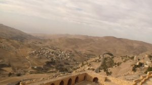 Иордания. Керак. Верхний замок и нижний замковый двор