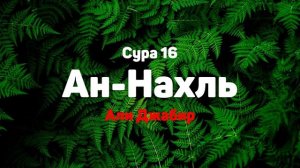 Сура 16 Ан-Нахль - Али Джабир