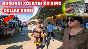 Bugungi xolatni ko'ring Urganch bozorini dollar kursi 05.04.2025