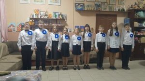 Вокальный ансамбль "Благовест" исполняет песню "Малиновый звон."