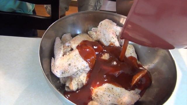 Crockpot Chicken Wings (Buffalo BBQ Chicken Wings): Slow Cooker Wings