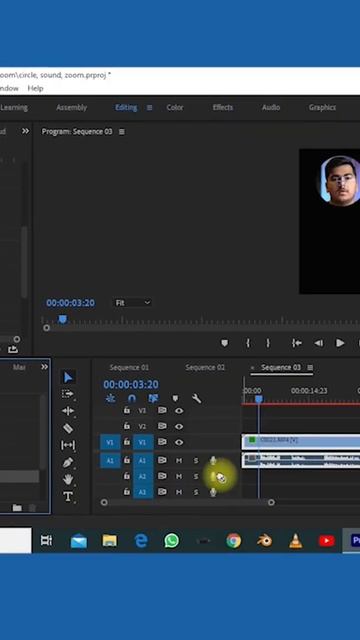 Circle crop effect in premiere pro #shorts смотреть онлайн
