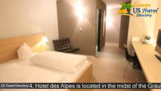 Hotel des Alpes - Flims Hotels, Switzerland смотреть онлайн