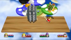 Mario Party 9 - Thwomp vs Peach vs Bowser vs King Bob-Omb #MarioGame
