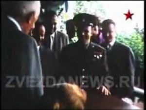Оцифровка 8 мм: Гагарин в Канаде (Служу России)
