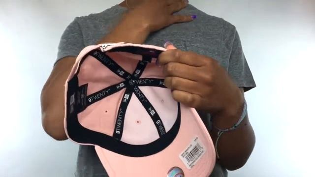 Red Sox 'WOMENS PREFERRED PICK STRAPBACK' Light Pink Hat by New Era смотреть онлайн