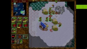 Играю в Warcraft II - Высадка войск на вражеском острове.