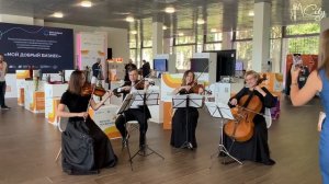 Моцарт - Ночная серенада Струнный квартет  "Сити" п/у Владимира Яцкевича