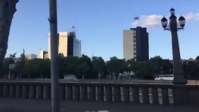 Выезжаем из Тбилиси в Мцхета
