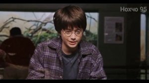 Гарри Поттер и философский камень (2001)  Гарри разговаривает со змеёй