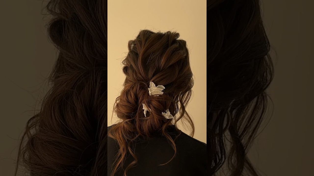 Как сделать низкий пучок смотреть онлайн