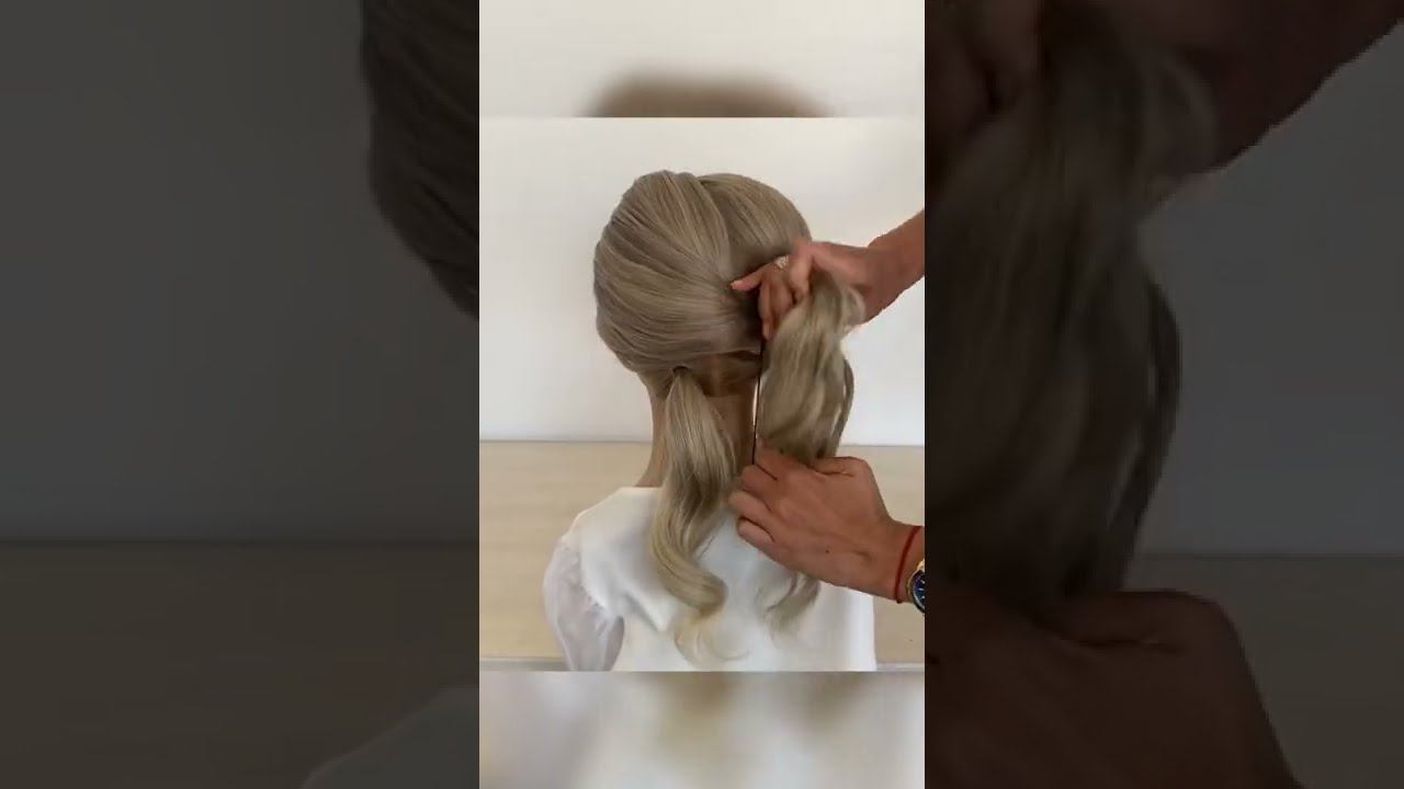 The great way of creating beautiful and easy hairstyle смотреть онлайн