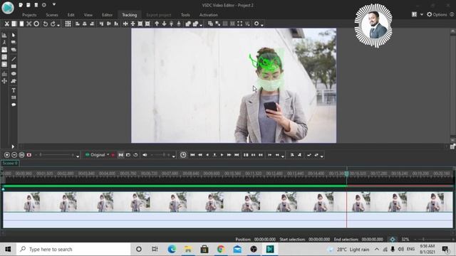 How To Blur Faces In Video Using VSDC Free Video Editor Tutorial In Hindi/Urdu
