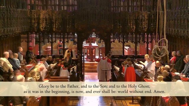 Choral Evensong | Thursday 15 September | Chester Cathedral смотреть онлайн