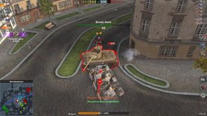 Тащим катку на AMX M4 45#TanksBlitz #эпичныеМоменты