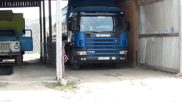 Заезд кормовоза на весы смотреть онлайн