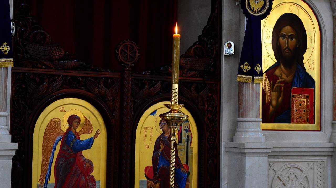 Всенощное бдение. Благовещение Пресвятой Богородицы смотреть онлайн