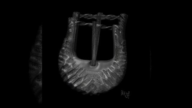 Пряжка для ремня. Мастер модель для литья пряжки Kojeans смотреть онлайн