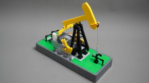 Нефтяной насос из Lego