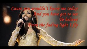Conchita Wurst - Rise Like A Phoenix LYRICS