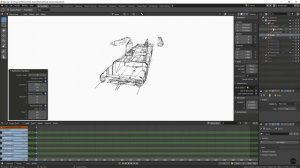 05  | Surface project | Blender - Grease Pencil