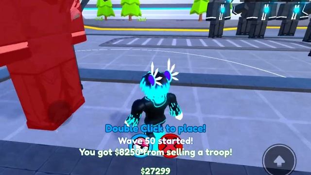 Soloing hard only titan camera man with auto skip toilet tower defense