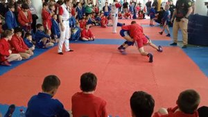 Самбо полуфинал 42кг 2012год рождения